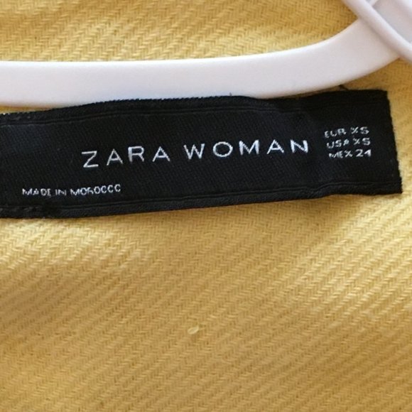 Zara Yellow Spring Jacket - Picture 8 of 9